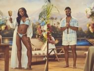 Catherine Agbaje and Nas Majeed from Love Island: All Stars (Image via 9Now)
